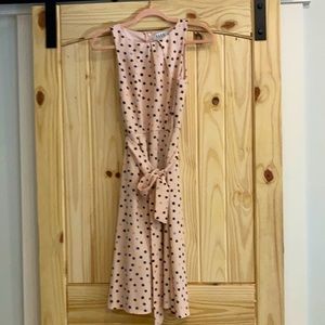 Elle pink polka dot dress. Worn once.